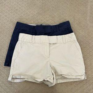 TWO pairs of LOFT shorts